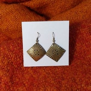 Bronze Boho-Style Earrings